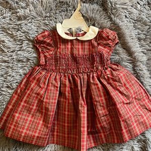 Red Baby Gap dress